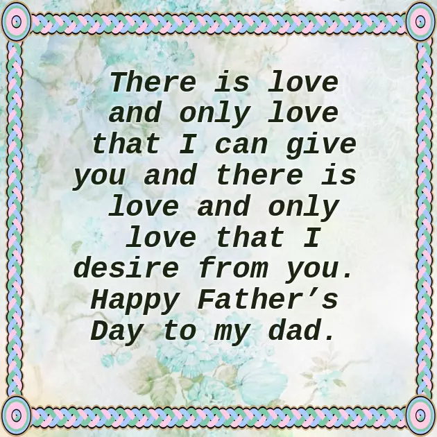 Fathers Day Message From Dog Fathers Day Message From Dog