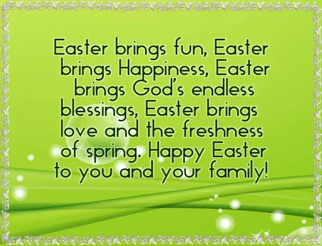 Happy Easter To All Of You
