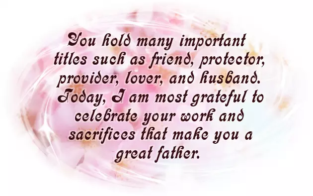 Happy Fathers Day Message From Company