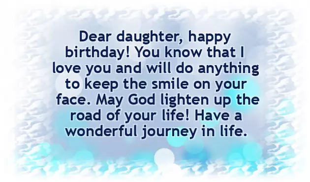 Birthday Wording For Daughter