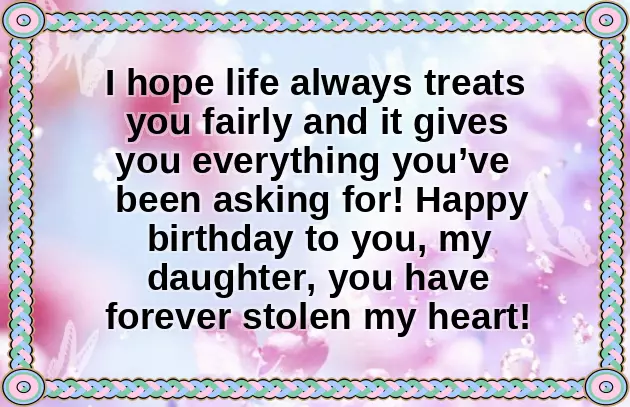 Happy Birthday To My Best Daughter Happy Birthday To My Best Daughter