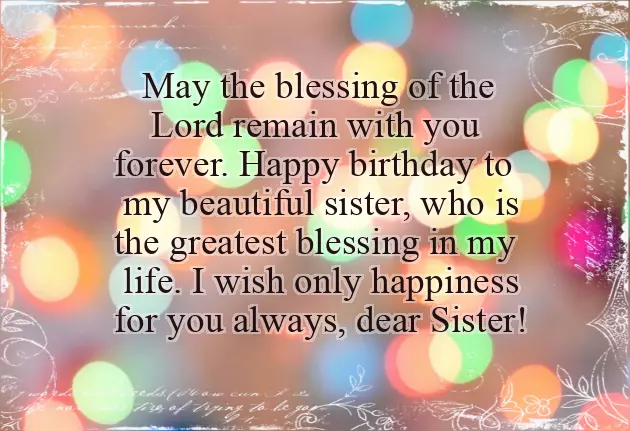 Birthday Wishes To Your Sister