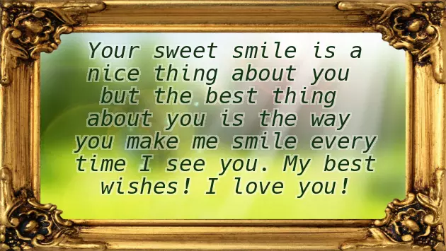 Sweet Words For Birthday Boyfriend