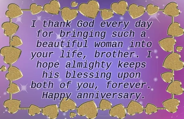Happy Anniversary Quotes For Brother And Bhabhi