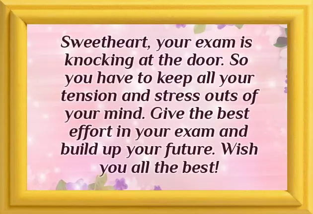 Good Luck Wishes For Sister