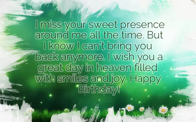 Happy Birthday In Heaven Daughter