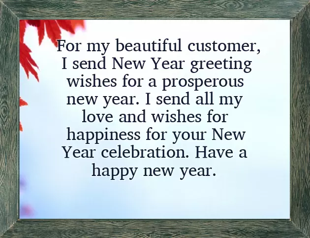 Happy New Year Wishes For Clients