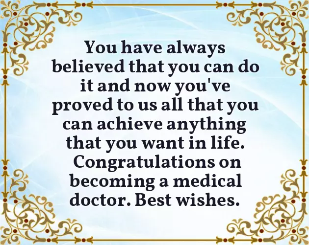 Best Wishes For Becoming A Doctor Best Wishes For Becoming A Doctor