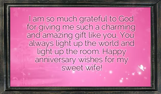 Happy Anniversary My Lovely Wife