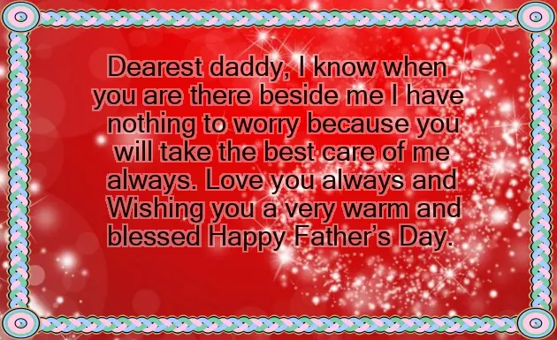 Fathers Day Message From Child