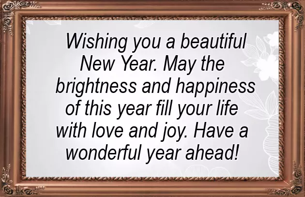 Special New Year Wishes