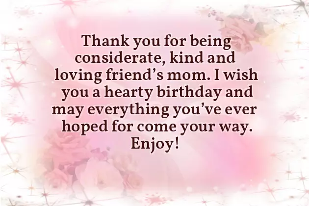 Happy Birthday To Mom Friend Happy Birthday To Mom Friend