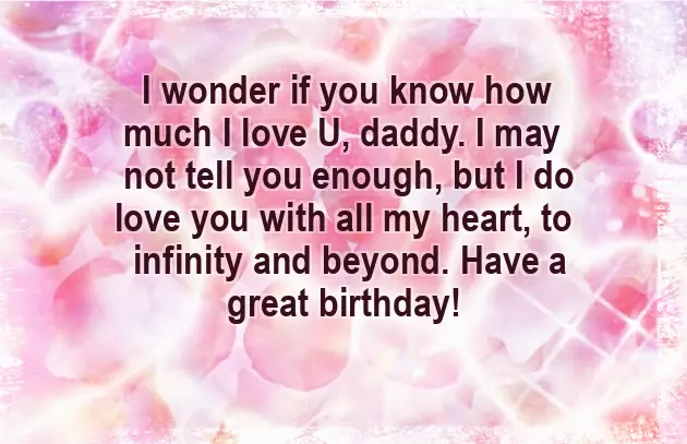 Father Birthday Quotes For Daughter