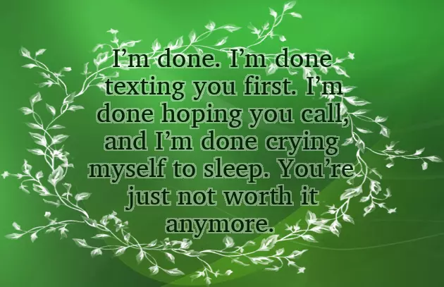 Done With People Quotes