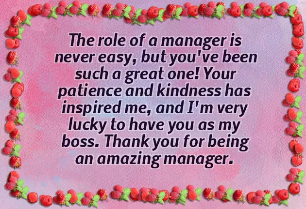 Congratulations Message To My Boss