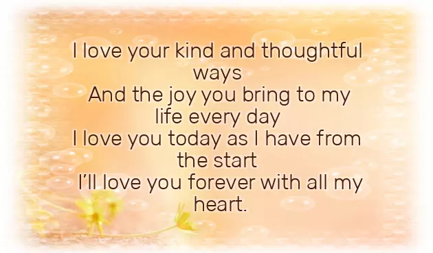 Short Poem For Girlfriend