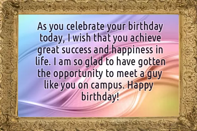 Happy Birthday Good Man