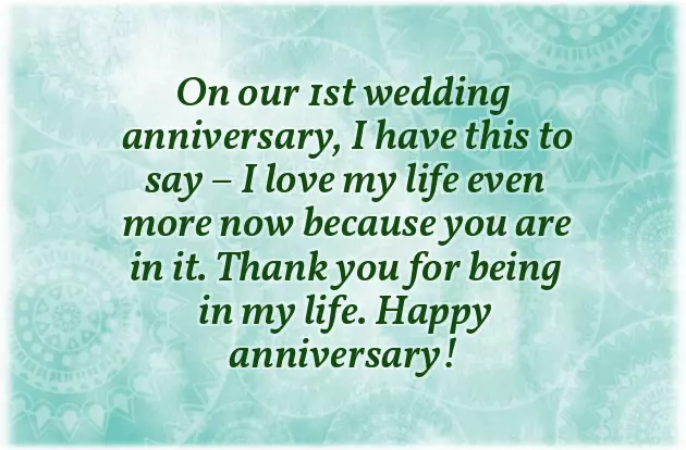 My Wife Wedding Anniversary Wishes