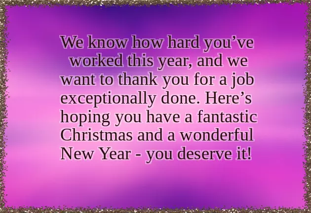 Christmas And New Year Wishes