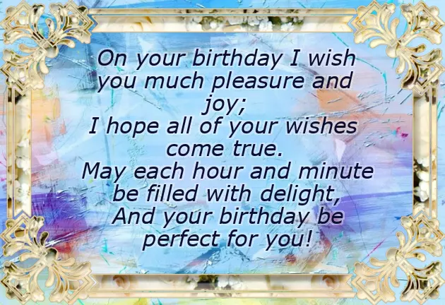 Birthday Poem For My Sister