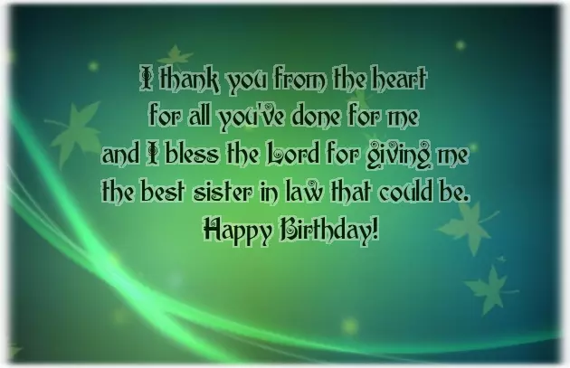 Bday Msg For Sister In Law Bday Msg For Sister In Law