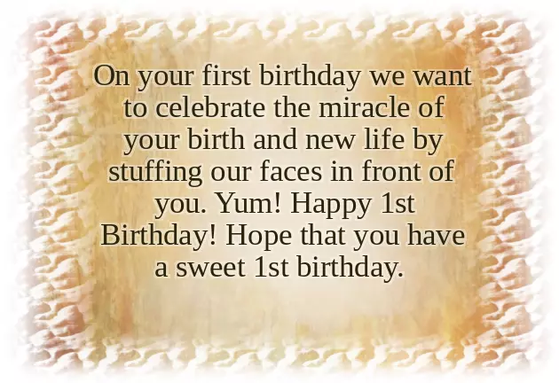 Birthday Wish For One Year Old Baby Boy Birthday Wish For One Year Old Baby Boy