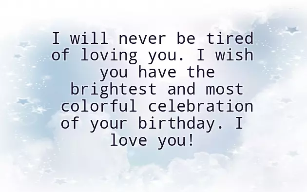 Happy Birthday To My Lady Love