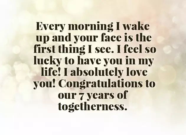 Happy 7 Years Birthday