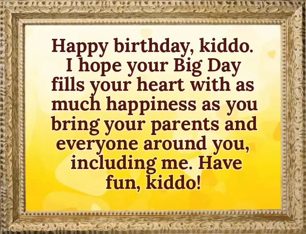 Wishing Birthday To Kid