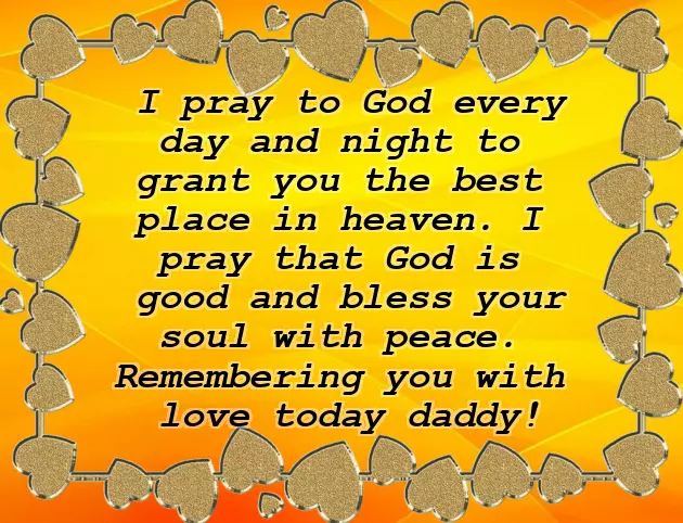 Fathers Day Wishes To Dead Father