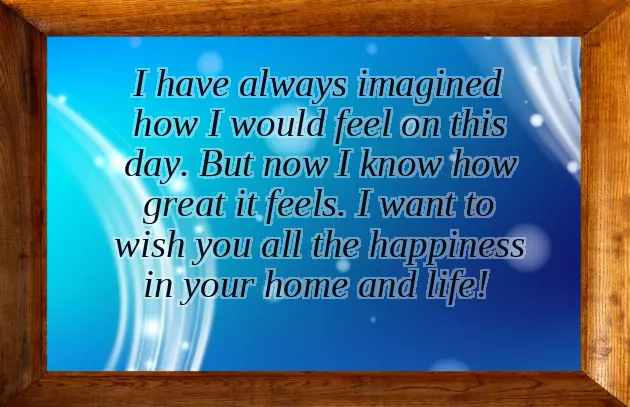 Wishes For New Married Life