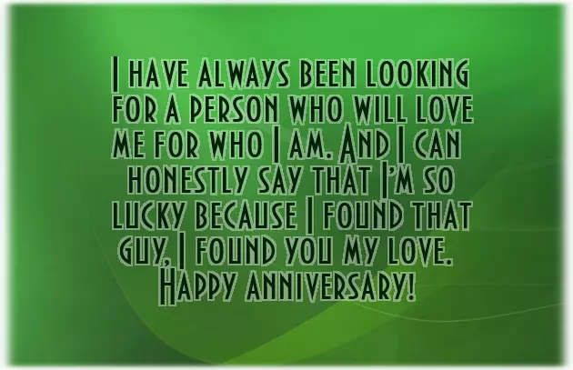 Message For Boyfriend 1 Year Anniversary