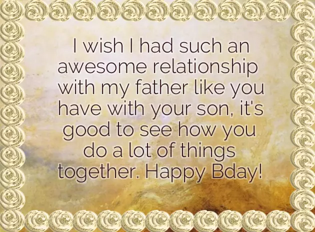 Happy Birthday To My Friend Father