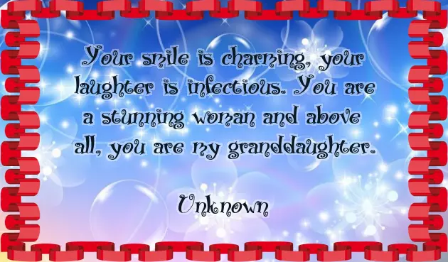 Birthday Wishes To Your Granddaughter