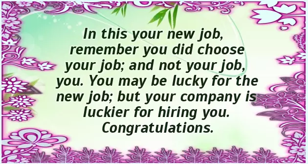 Congratulations On Your New Office