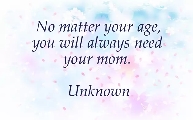 Thought For Mom Birthday