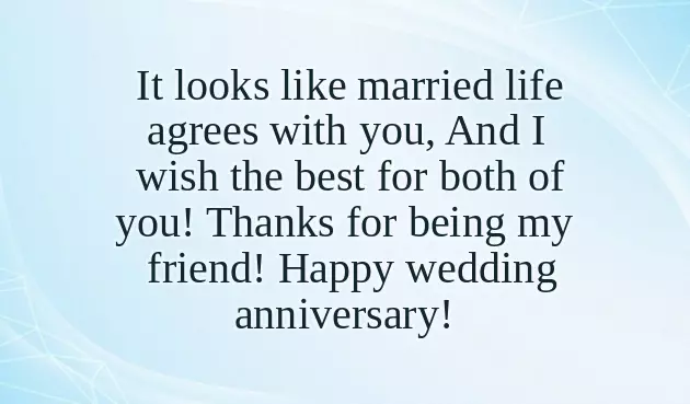 Happy Anniversary Friend