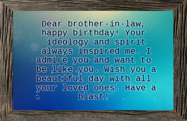 50Th Birthday Wishes For Brother In Law