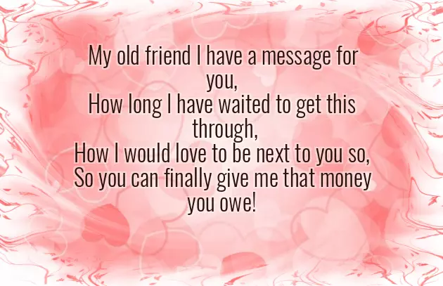 Funny Poem For Best Friend