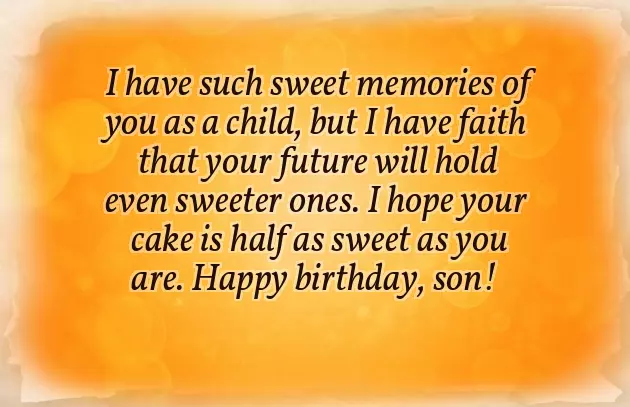 Happy Birthday Son Thought Happy Birthday Son Thought