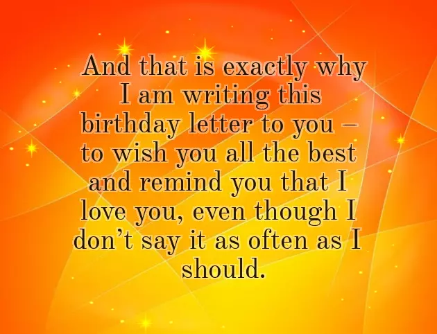 Best Friend Birthday Letter Best Friend Birthday Letter