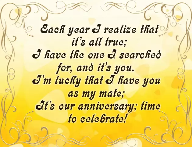 Happy 4Th Anniversary Hubby