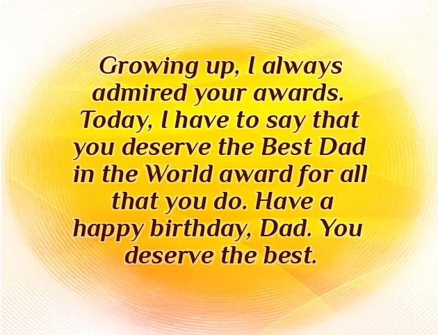 Caption For Dad Birthday