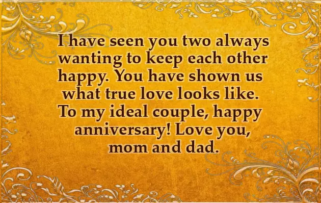 Quotation For Mom And Dad Anniversary