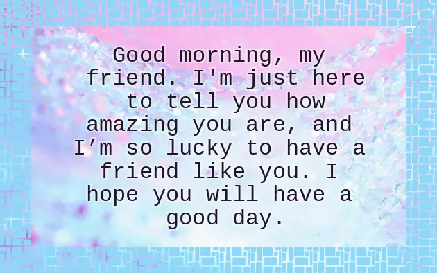 Greeting Morning Greeting Morning