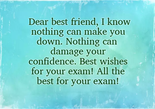 Exam Wishes To Students