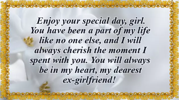 Birthday Quotes For Ex Girlfriend Birthday Quotes For Ex Girlfriend