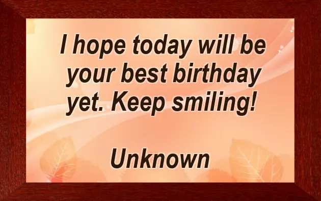 Birthday Wishes For Friend Simple