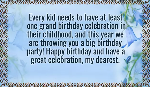 Birthday Quotes For Kids