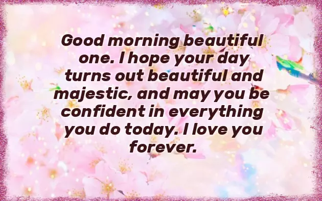 Morning Message To Your Wife